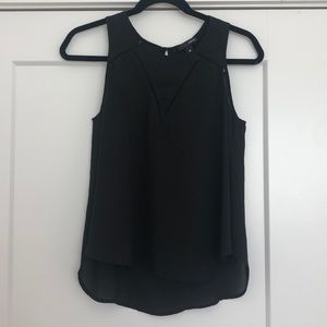 Black Aqua Blouse